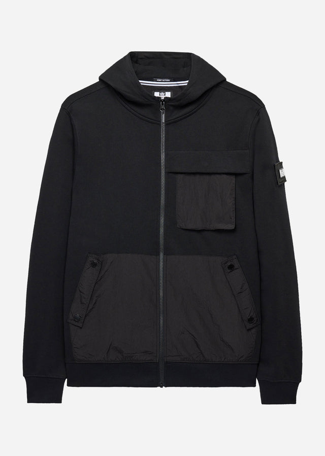 Weekend Offender Sweatjacken Daponte - black