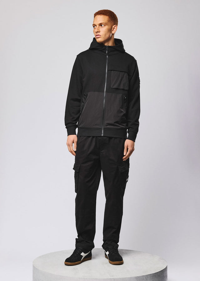 Weekend Offender Sweatjacken Daponte - black
