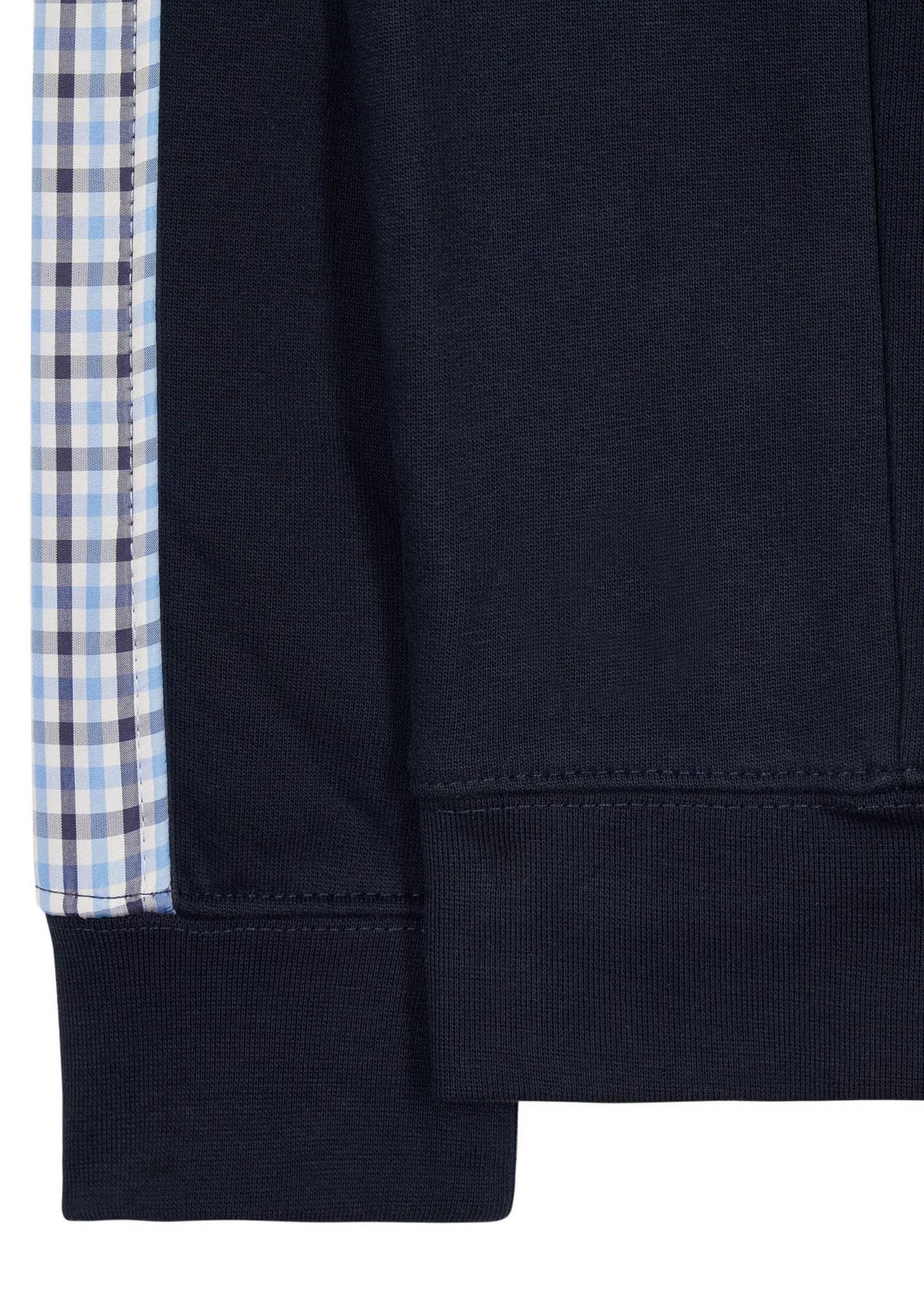 Weekend Offender Hoodies Lo sung - navy blue house check