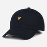 Lyle & Scott Petten Heavy twill baseball cap - dark navy