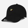 Lyle & Scott Petten Heavy twill baseball cap - jet black