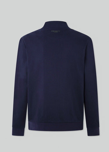 Hackett London Vesten  Heritage tipped full zip - navy