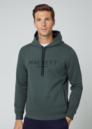 Hackett London Hoodies  Heritage hoody - dark green