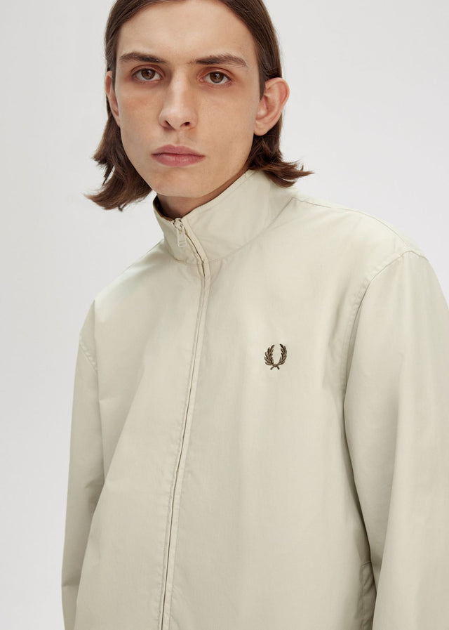 Fred Perry Jacken The brentham jacket - oatmeal shaded stone