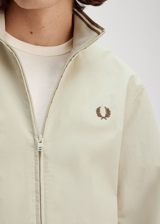 Fred Perry Jacken The brentham jacket - oatmeal shaded stone