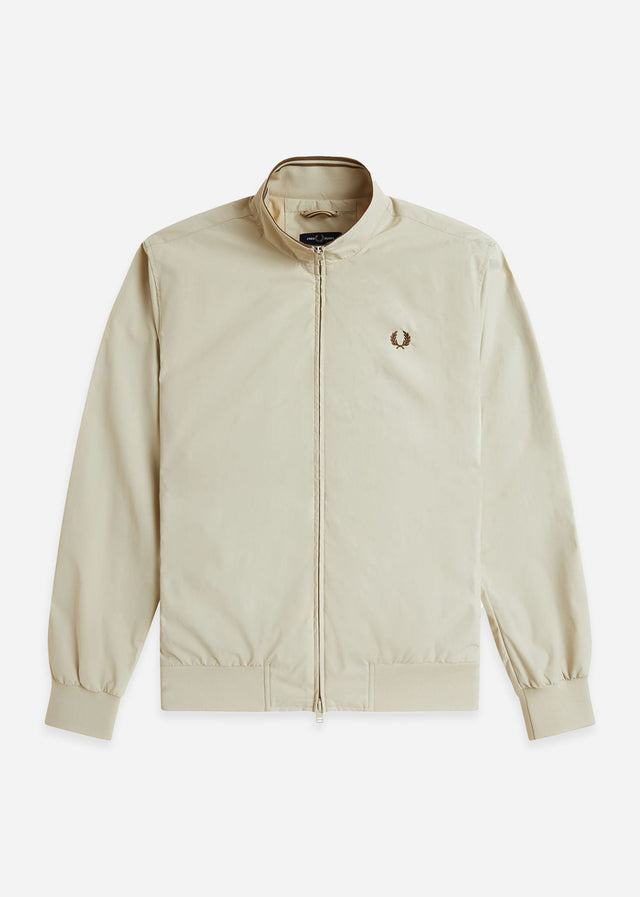 Fred Perry Jacken The brentham jacket - oatmeal shaded stone