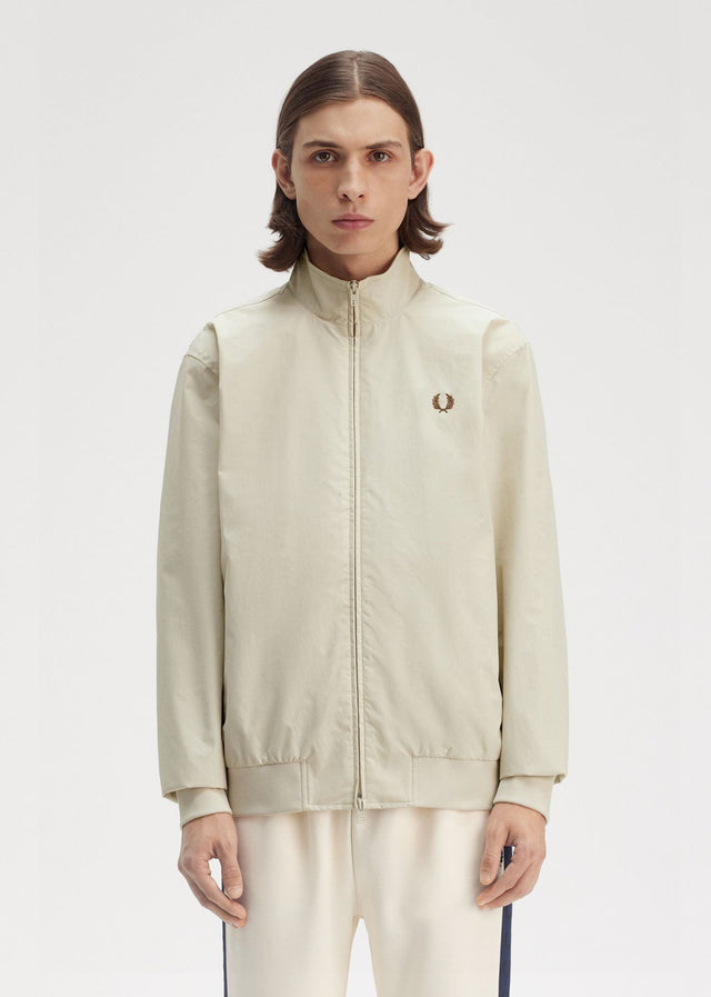 Fred Perry Jacken The brentham jacket - oatmeal shaded stone