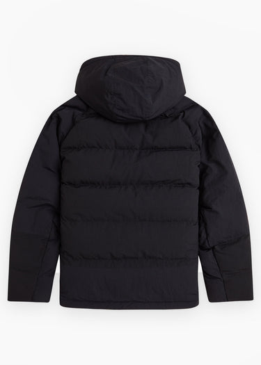Fred Perry Jacken Fabric block padded jacket - black