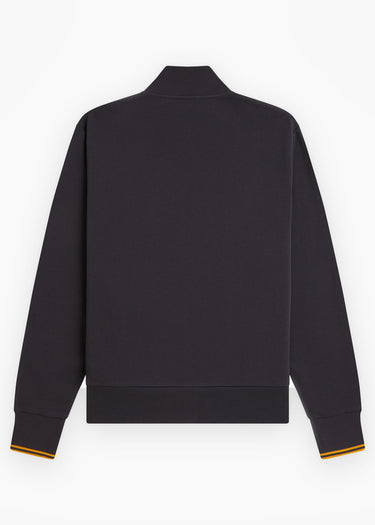 Fred Perry Sweatjacken Zip through sweatshirt - anchor grey