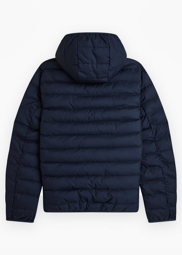 Fred Perry Jacken Hooded insulated jacket - dark airforce