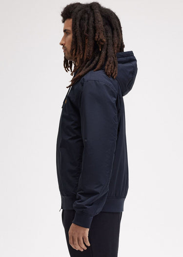 Fred Perry Jassen The hooded brentham jacket - navy