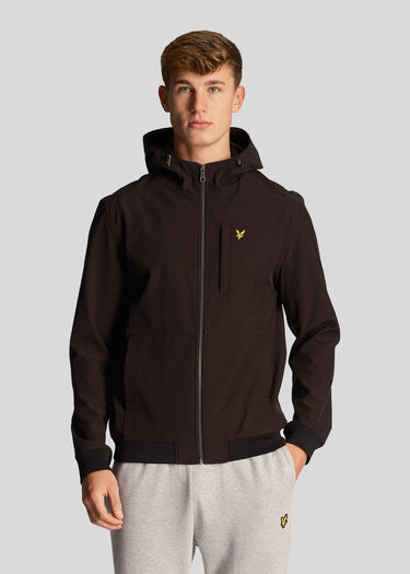 Lyle & Scott Jassen Softshell jacket - jet black