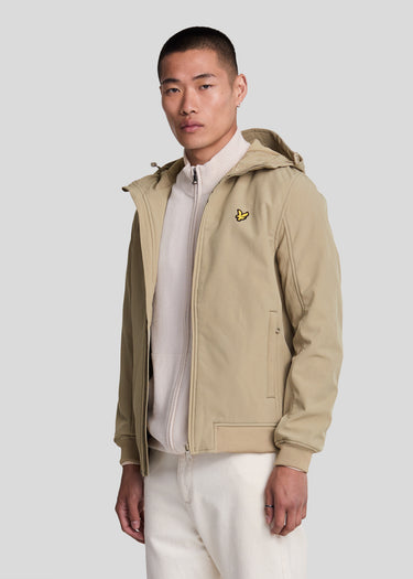 Lyle & Scott Jassen  Fleece back softshell jacket - sage uniform