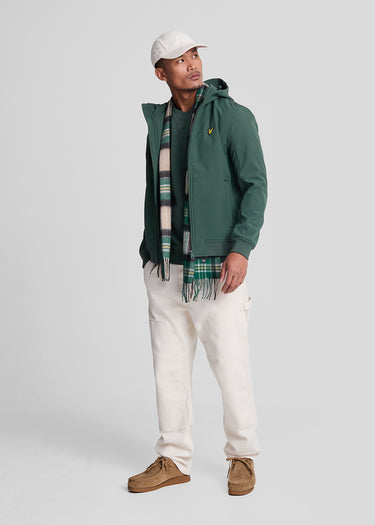 Lyle & Scott Jassen  Fleece back softshell jacket - argyle teal