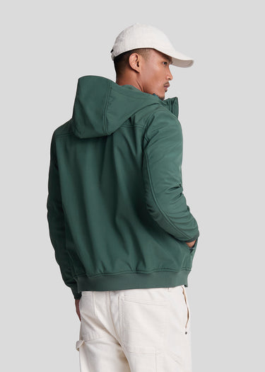 Lyle & Scott Jassen  Fleece back softshell jacket - argyle teal