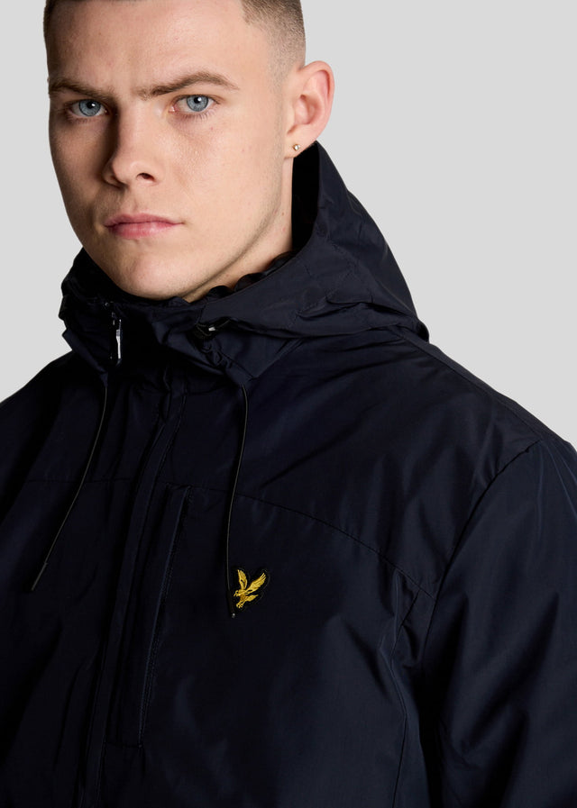 Lyle & Scott Jacken Lightweight hooded zip through jacket - dark navy