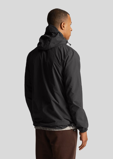Lyle & Scott Jassen Zip through hooded jacket - gunmetal