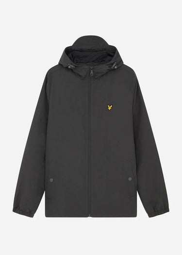 Lyle & Scott Jassen  Zip through hooded jacket - gunmetal