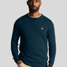 Lyle & Scott Truien Cotton merino crew jumper - apres navy