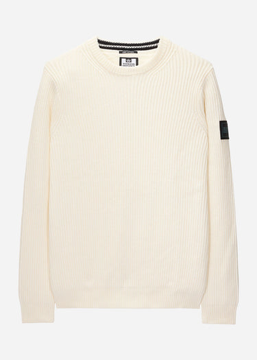 Weekend Offender Truien Couto - winter white