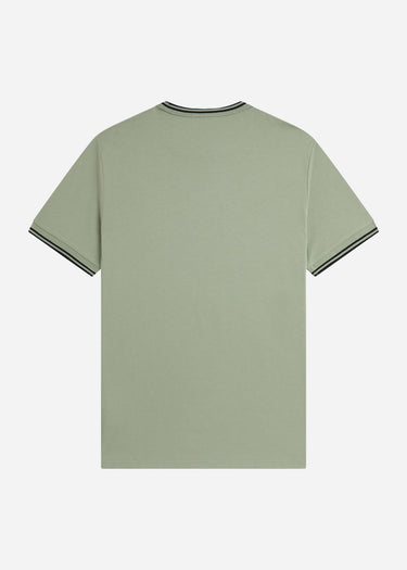 Fred Perry T-shirts Twin tipped t-shirt - seagrass black