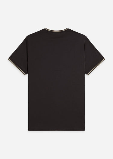 Fred Perry T-shirts Twin tipped t-shirt - Anchor Grey Oatmeal