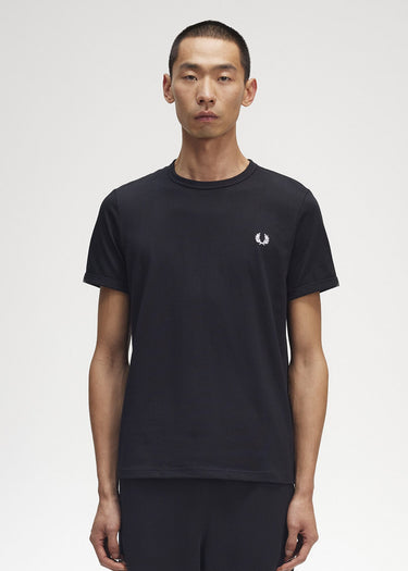 Fred Perry T-shirts Ringer t-shirt - black