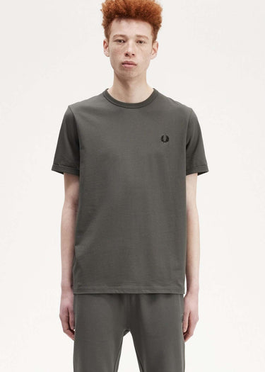 Fred Perry T-shirts Ringer t-shirt - field green