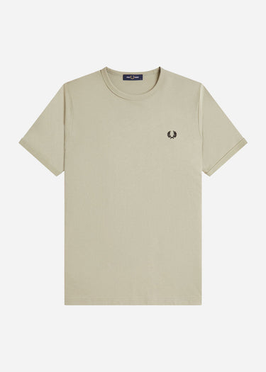 Fred Perry T-shirts Ringer t-shirt - seagrass