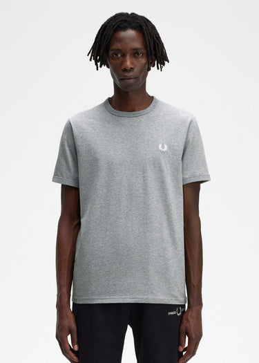 Fred Perry T-shirts  Ringer t-shirt - steel marl