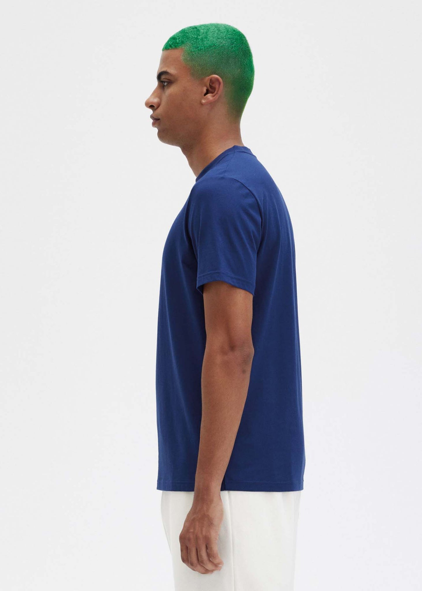 Fred Perry T-shirts Embroidered t-shirt - french navy