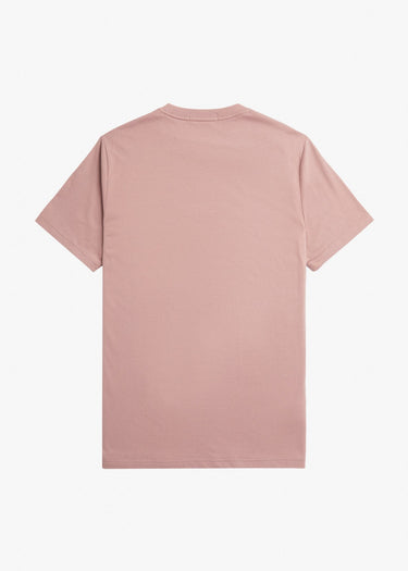 Fred Perry T-shirts  Embroidered t-shirt - dark pink