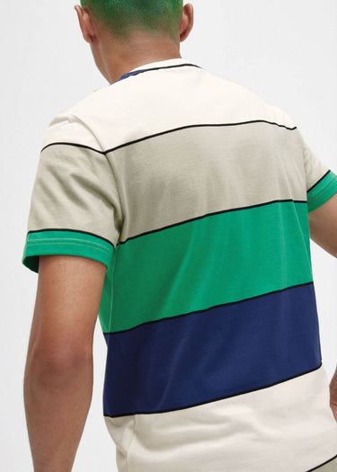 Fred Perry T-shirts  Bold stripe t-shirt - seagrass