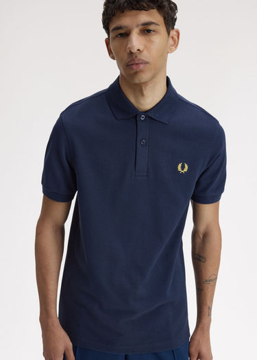 Fred Perry Polo's The fred perry shirt - tennis blue lemon barley