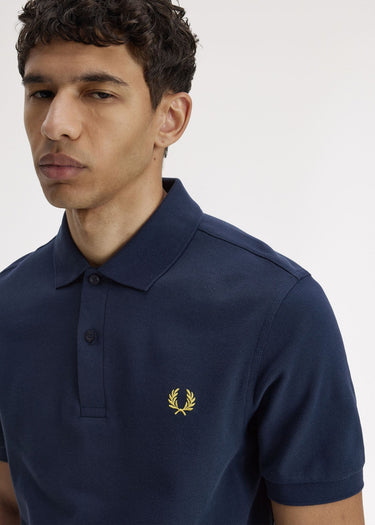 Fred Perry Polo's The fred perry shirt - tennis blue lemon barley