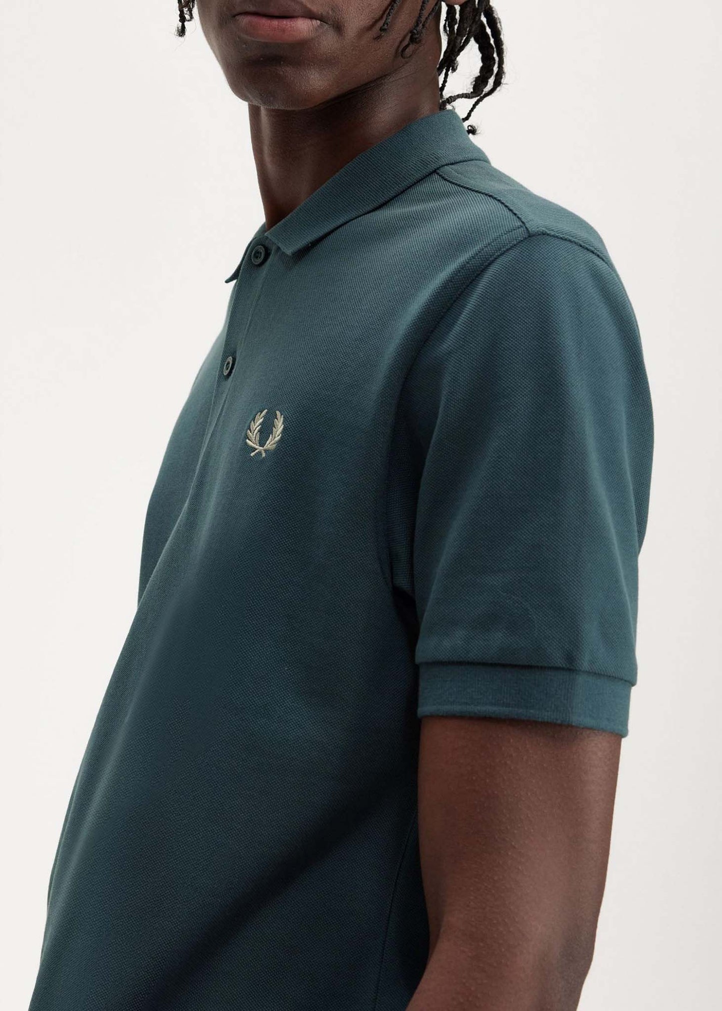 Fred Perry Polo's Plain fred perry shirt - petrol blue