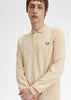 Fred Perry Longsleeve Polo's Ls plain fred perry shirt - oatmeal black