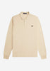 Fred Perry Longsleeve Polo's Ls plain fred perry shirt - oatmeal black