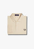 Fred Perry Longsleeve Polo's Ls plain fred perry shirt - oatmeal black