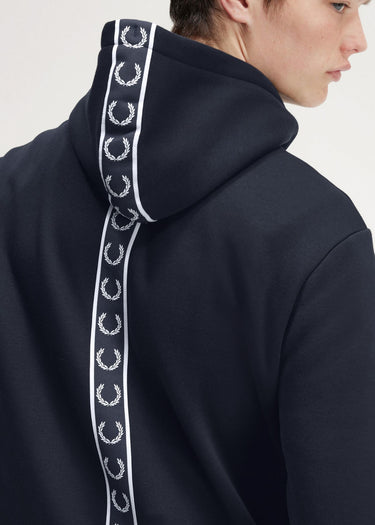 Fred Perry Hoodies Tape detail hooded sweatshirt - navy