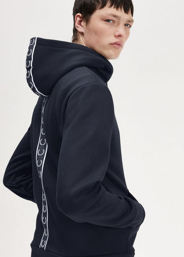 Fred Perry Hoodies Tape detail hooded sweatshirt - navy