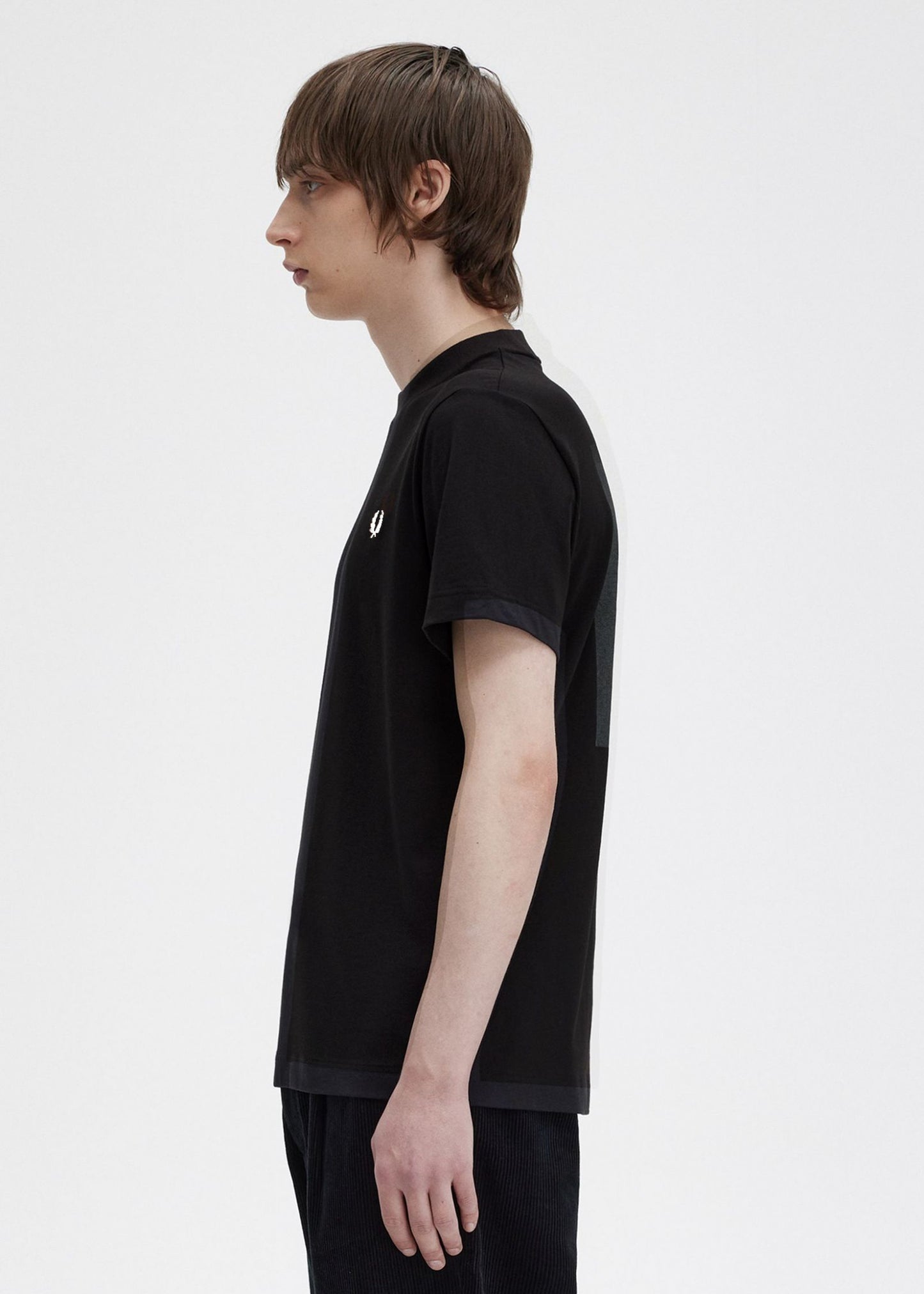 Fred Perry T-shirts Rave graphic t-shirt - black