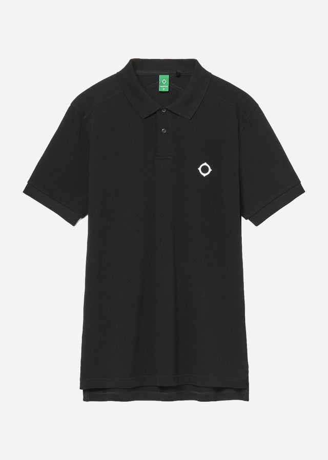 MA.Strum Poloshirts Mastrum pique polo - jet black