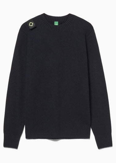 MA.Strum Pullover Oka crew sweater - dark navy