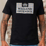 Weekend Offender T-shirts Shevchenko - black mid house check