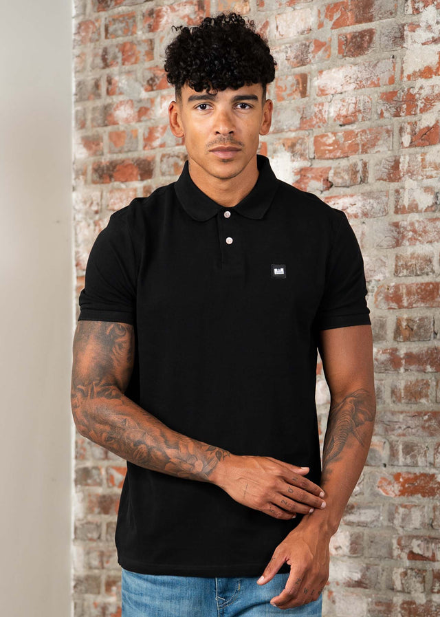 Weekend Offender Poloshirts Heathcote - black