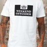 Weekend Offender T-shirts Prison - white