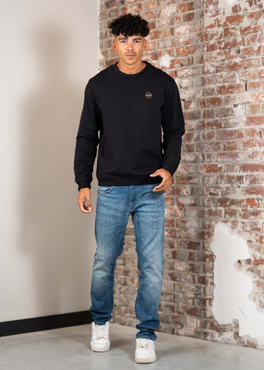 Napapijri Truien Badge crewneck - black beauty