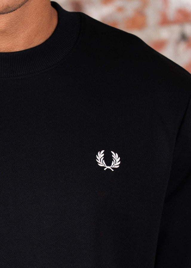 Fred Perry Pullover Crew neck sweatshirt - black