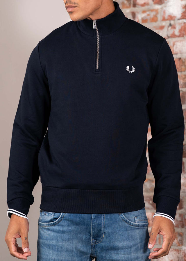 Fred Perry Pullover Half zip sweatshirt - navy
